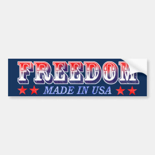 Freedom Bumper Sticker