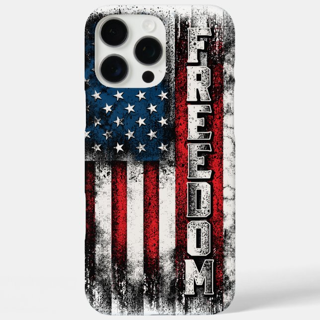 Freedom Case-Mate iPhone Case (Back)