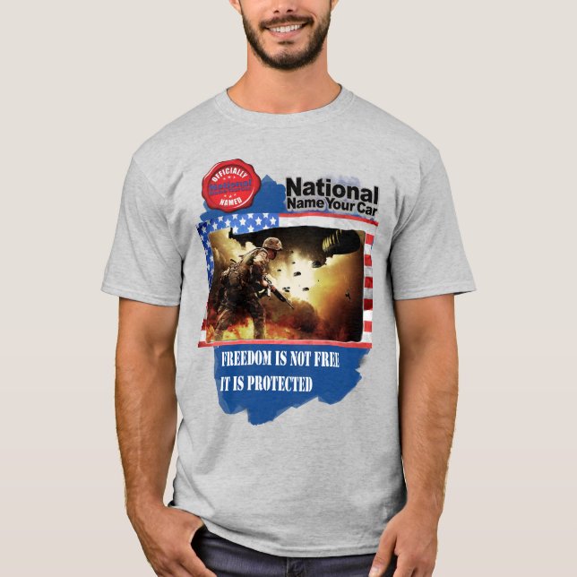 Freedom combat soldier T-Shirt (Front)