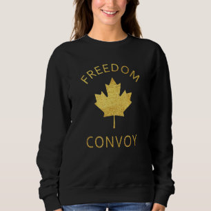 FREEDOM CONVOY 2022 CANADIAN TRUCKER TEES MAPLE LE