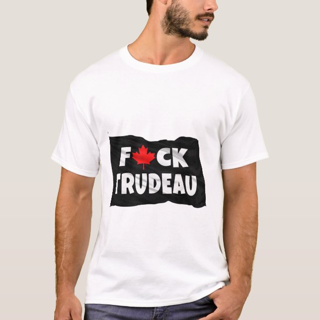 Freedom Convoy 2022-Fuck Trudeau Classic T-Shirt (Front)