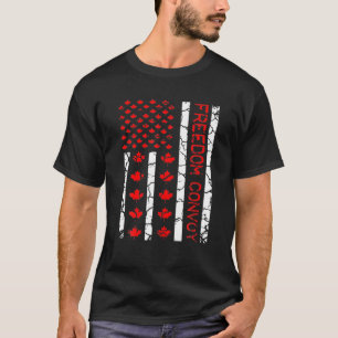 Freedom Convoy 2022 Support Canadian Truckers T-Shirt