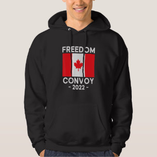 Freedom Convoy 2022 Support Our Truckers Canada US Hoodie