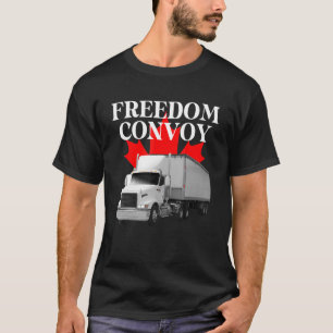 Freedom Convoy 2022 Support Our Truckers Canada US T-Shirt