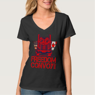 Freedom Convoy 2022 Support Our Truckers Convoy T-Shirt