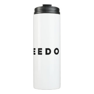 Freedom Costume for Men Women Thermal Tumbler