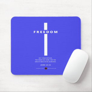 Freedom Cross Mouse Mat