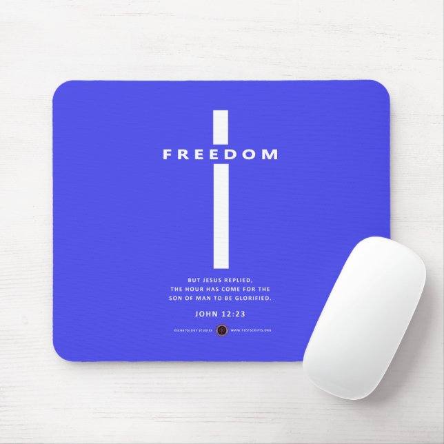 Freedom Cross Mouse Mat (With Mouse)