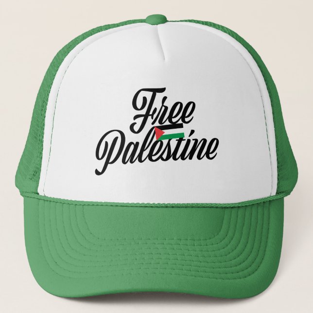Freedom Crown: 'Free Palestine' Advocacy Hat (Front)