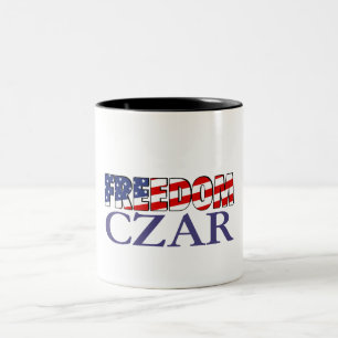 Freedom Czar Two-Tone Coffee Mug