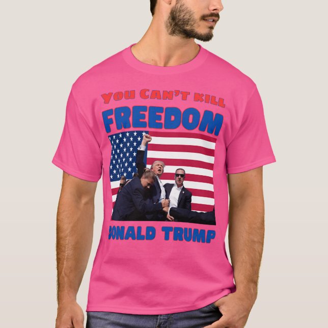 Freedom Donald Trump T-Shirt (Front)