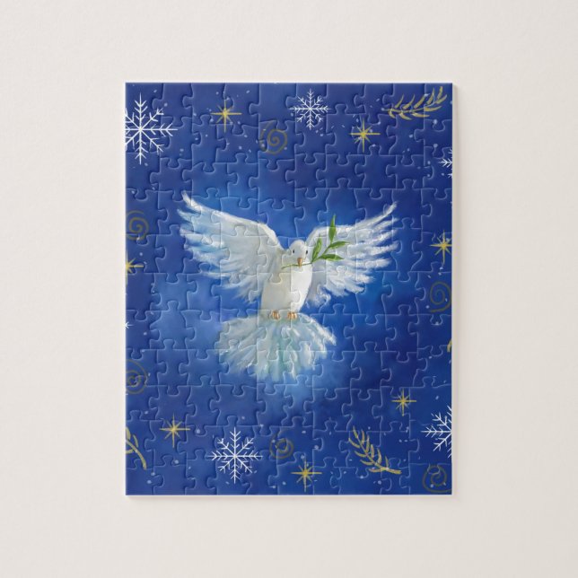 Freedom Dove, peace on earth Jigsaw Puzzle (Vertical)