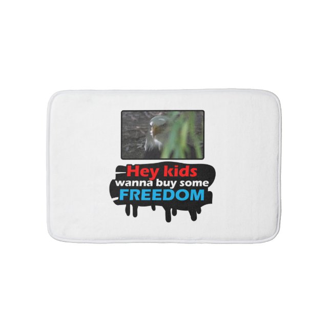 Freedom Eagle Bath Mat (Front)