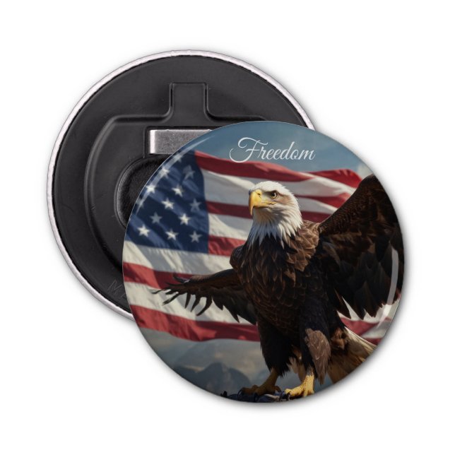 Freedom Eagle Bottle Opener (Front)