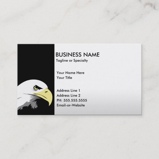 freedom eagle business card (Front)