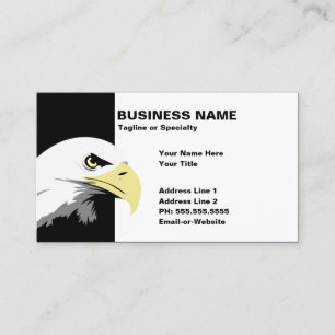 freedom eagle business card