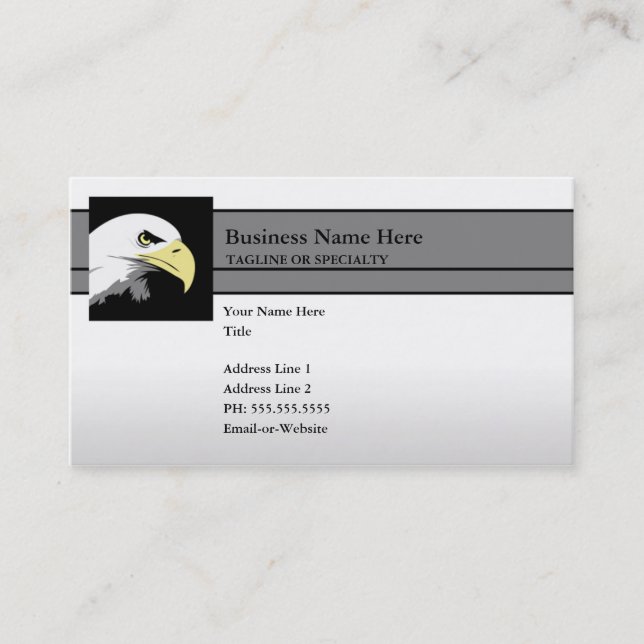 freedom eagle business card (Front)