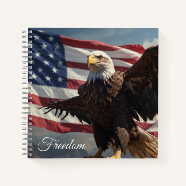 Freedom Eagle Notebook (Front)