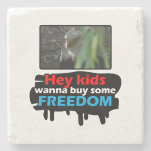 Freedom Eagle Stone Coaster