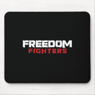 Freedom Fighter Resistance Movement 4th July Indep Mouse Mat