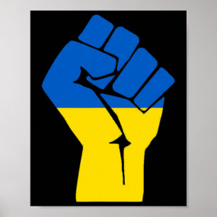 Freedom Fist Ukraine  Poster