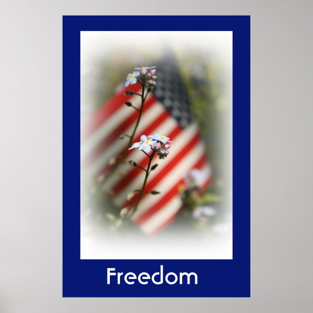 Freedom Flag Country Poster (Front)