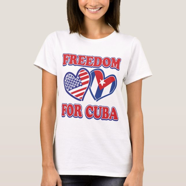 Freedom-For-CUBA T-Shirt (Front)