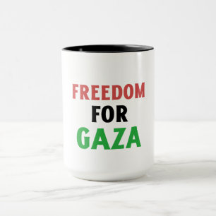 Freedom For Gaza Gaza Genocide Mug