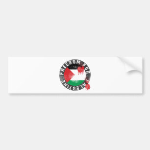 Freedom for Palestine Bumper Sticker