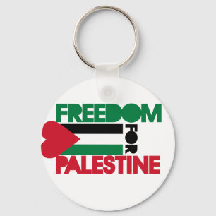 Freedom for Palestine Key Ring