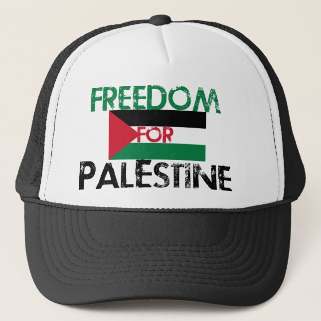 Freedom for Palestine Trucker Hat (Front)