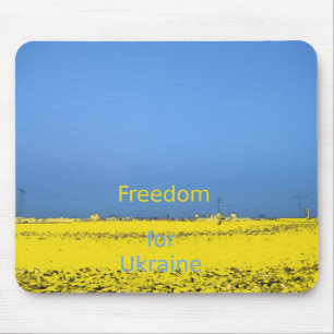 Freedom for Ukraine Mouse Mat