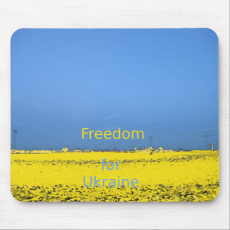 Freedom for Ukraine Mouse Mat