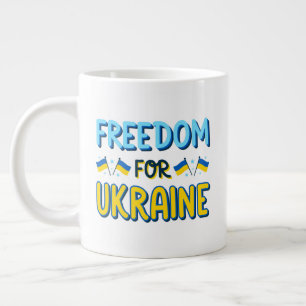 Freedom for Ukraine Speciality Jumbo Mug