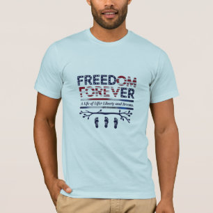 Freedom Forever – Bold Patriotic T-Shirt for Dream
