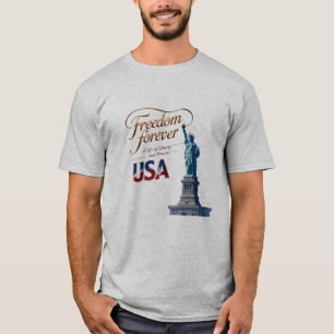Freedom Forever USA Tee – Statue of Liberty
