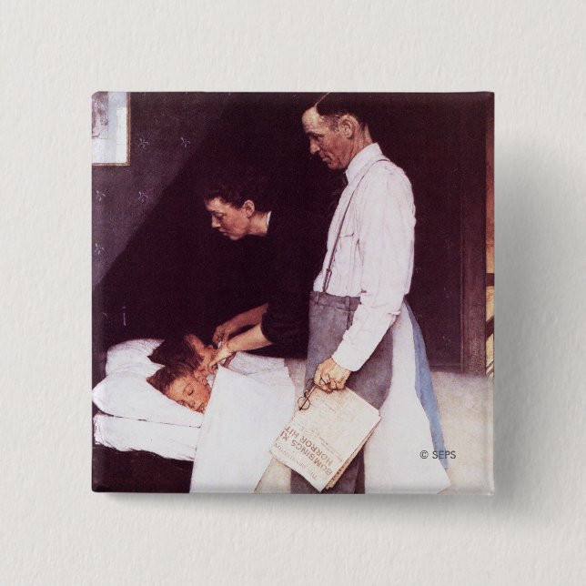 Freedom From Fear 15 Cm Square Badge (Front)