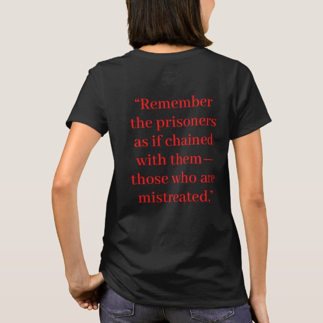 Freedom from Incarceration T-Shirt (Back)