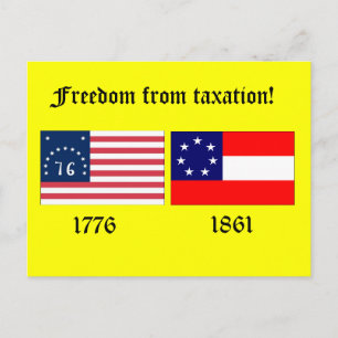 Freedom from Taxation Postcard