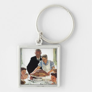 Freedom From Want Key Ring