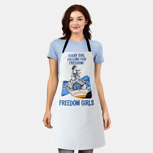 FREEDOM GIRLS! (reduced) Apron (Worn)