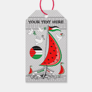 Freedom Global Sumud Flotilla Boats to Gaza Gift Tags