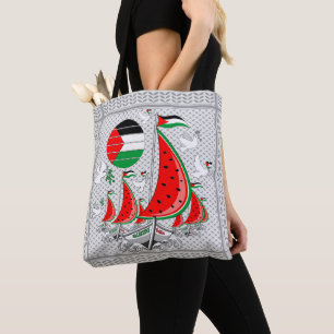 Freedom Global Sumud Flotilla Boats to Gaza Tote Bag