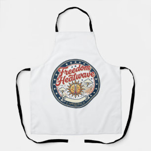 Freedom Heatwave Patriotic Patriotic Weather Summe Apron