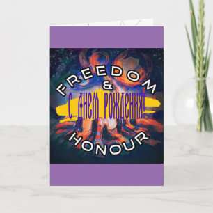 Freedom & Honour Card