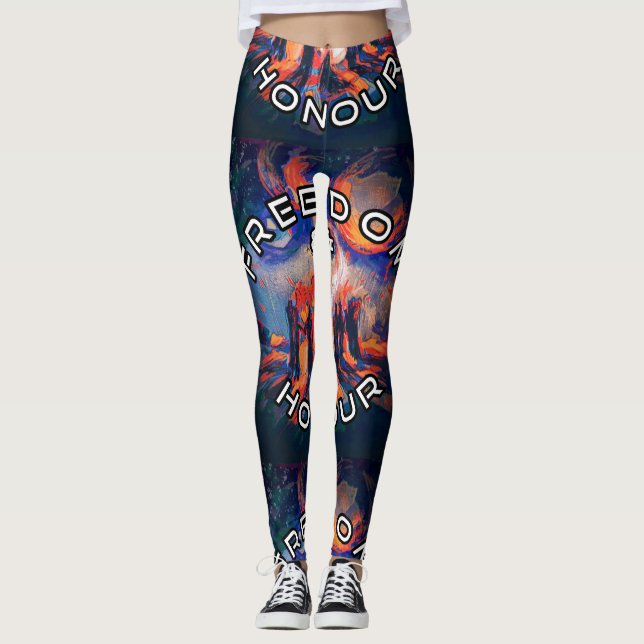Freedom & Honour Leggings (Front)
