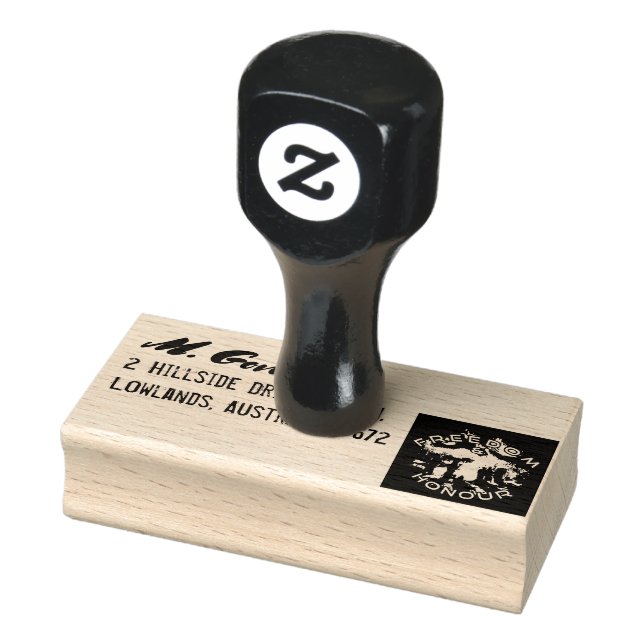 Freedom & Honour Rubber Stamp (Stamp)
