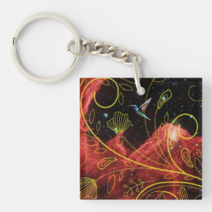 Freedom - Hummingbird Key Ring