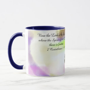freedom in jesus name  mug
