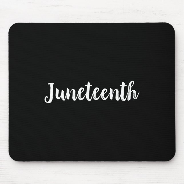 Freedom Independence Day Emancipation Tee  Mouse Mat (Front)